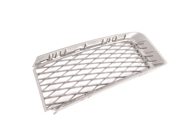 Genuine Front Trim Panel Open Grid Bumper Grille Left N/S - Grey 51 11 7 154 721