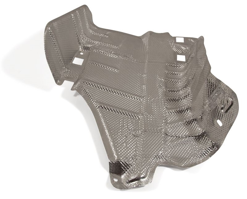 Genuine Exhaust Rear Silencer Heat Insulator Shield Over 51 48 7 037 885