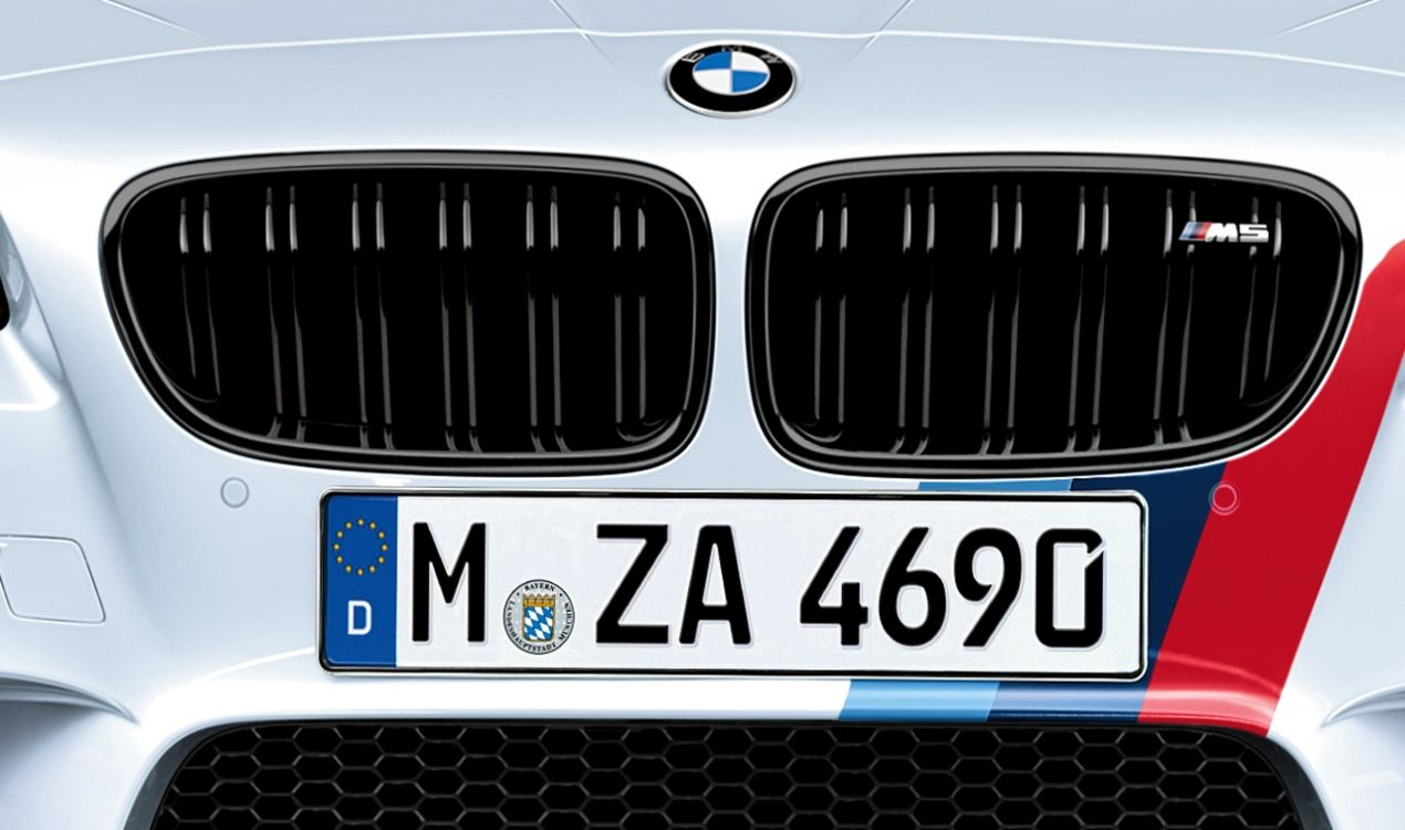 Genuine M Performance Front Left Grille Trim Gloss Black Finish 51 71 2 352 807