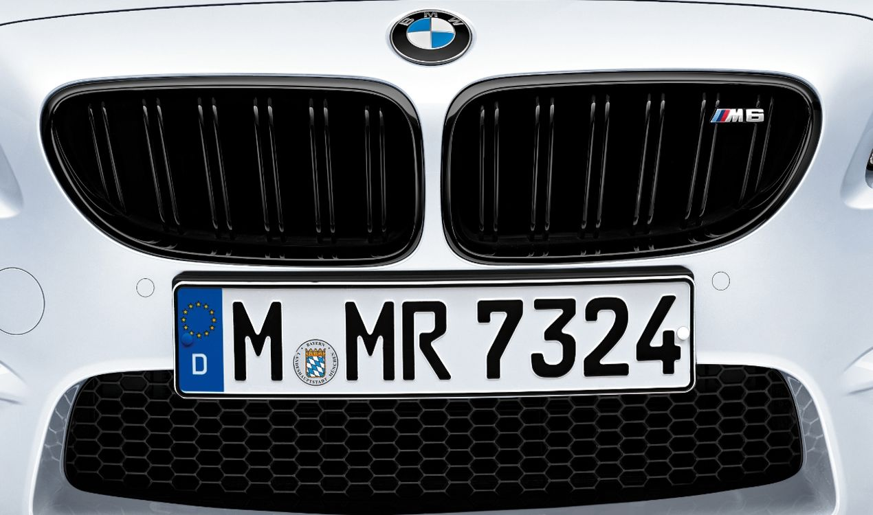 Genuine M Performance Front Left Grille Trim Gloss Black Finish 51 71 2 352 809