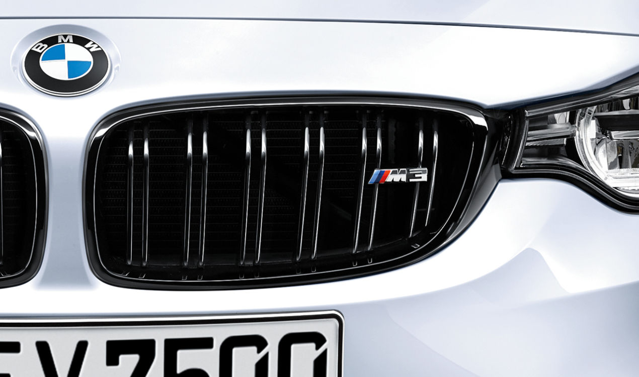 Genuine M Performance Front Bumper Radiator Grill Black Left N/S 51 71 2 352 813