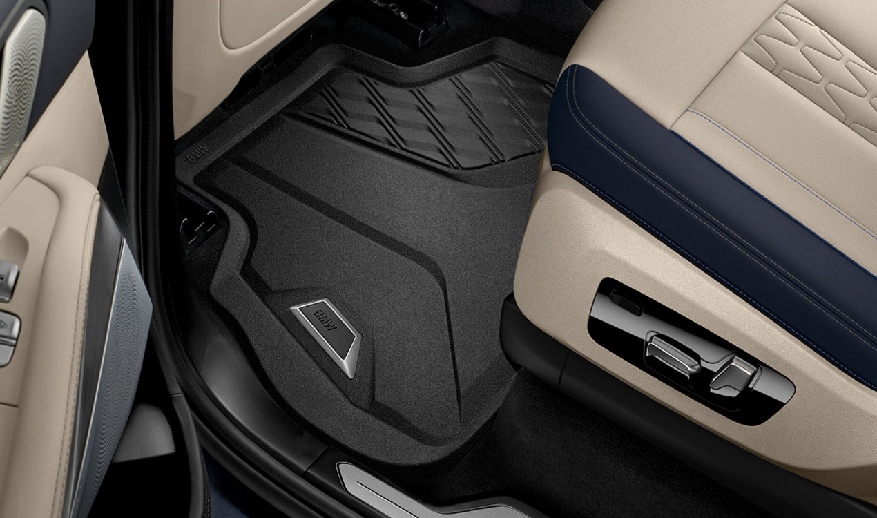 Genuine Rear Right Left Floor Mats 2 Pieces All Weather 51 47 2 458 555