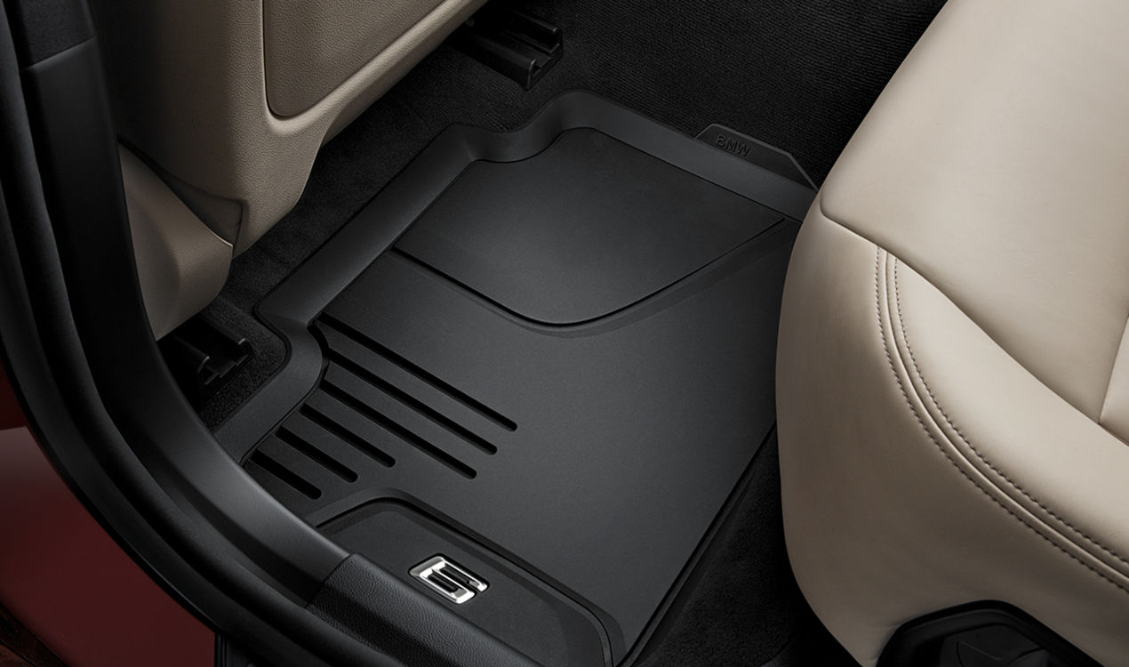 Genuine Rear Right Left Floor Mats Set 2 Pieces All Weather 51 47 2 446 290