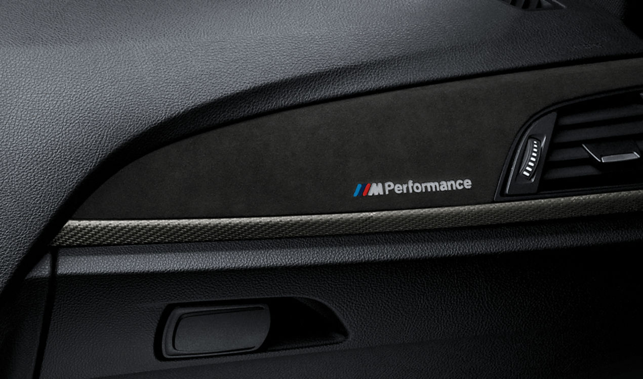 Genuine M Performance Interior Trims Finishers Carbon Alcantara 51 95 2 350 476