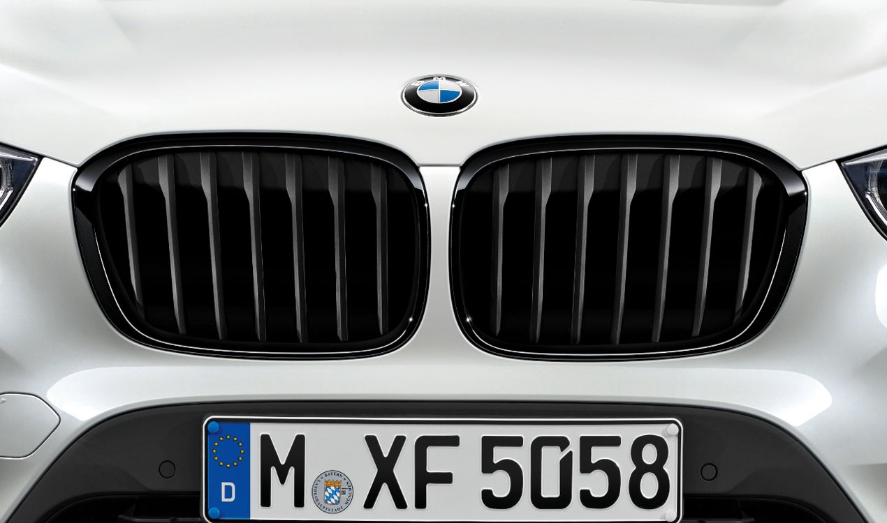 Genuine M Performance Front Left Grille Trim Gloss Black Finish 51 71 2 407 733