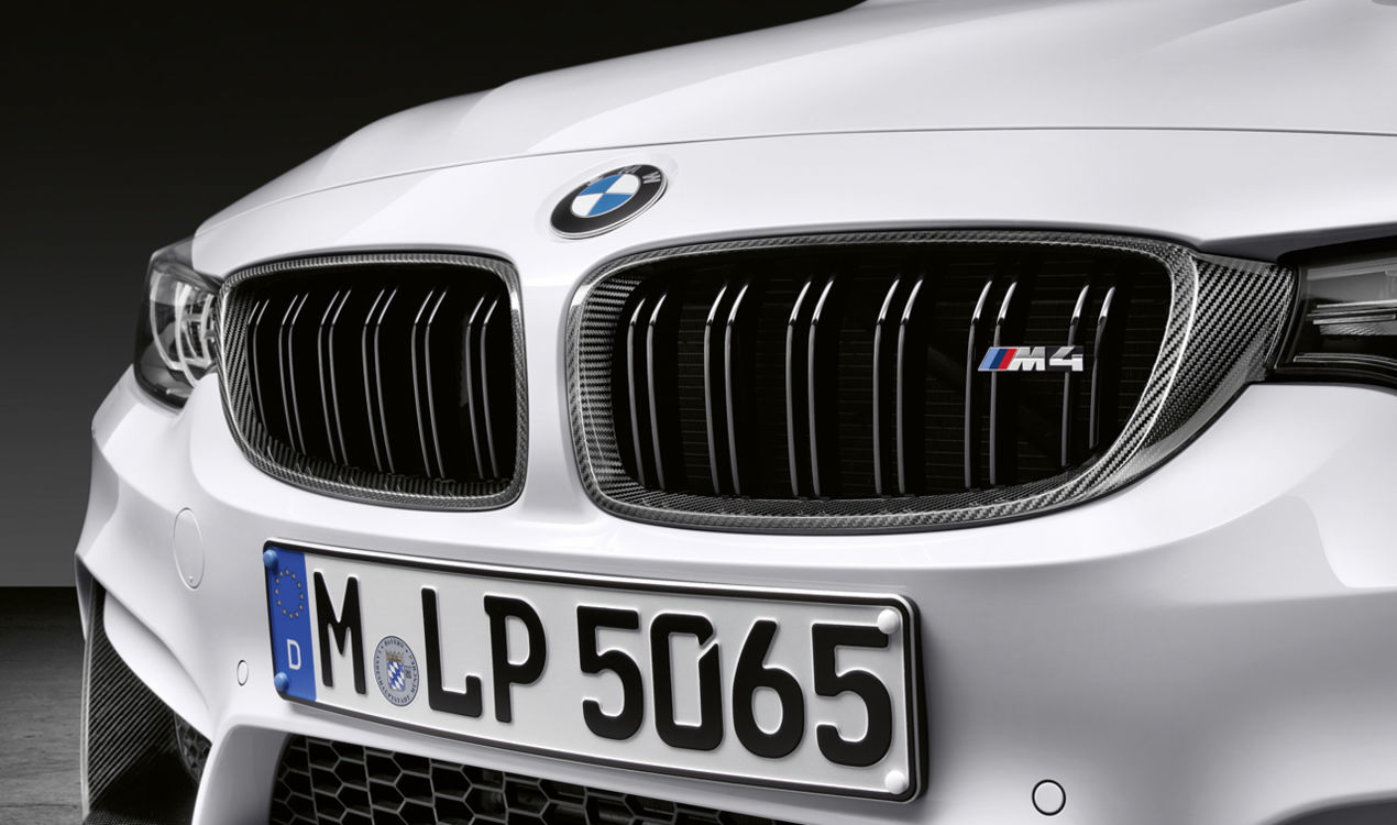 Genuine M Performance Front Right Ornamental Grille Black 51 71 2 456 326