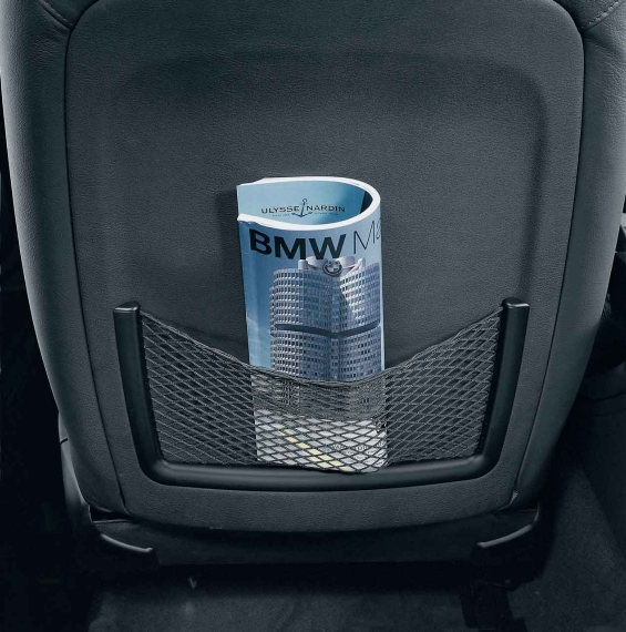 Genuine Front Seat Panel+Storage Net Bag Black 52 10 8 235 900