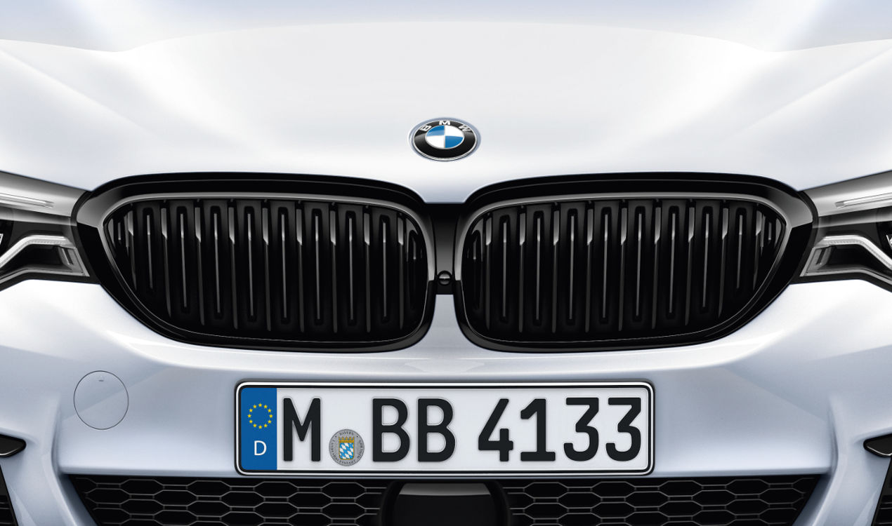 Genuine M Performance Front Left Kidney Grilles Black 51 71 9 626 587