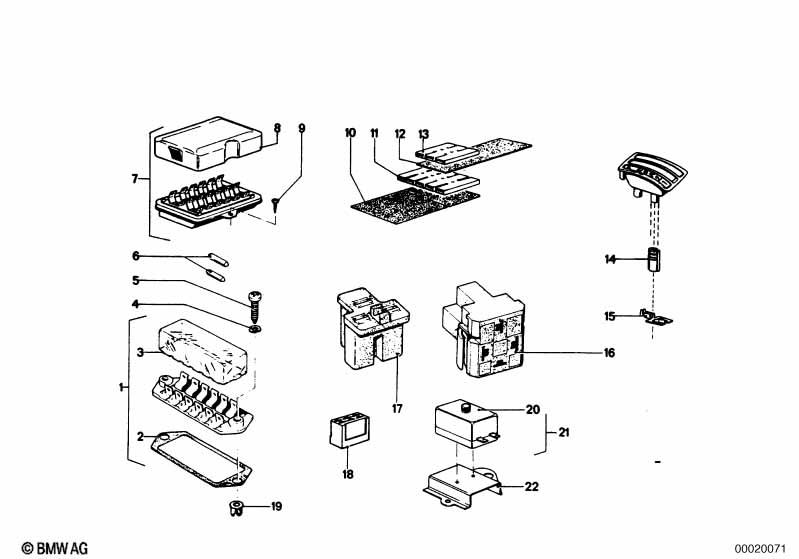 Genuine Car Auto Fuse 16A Electrical 61 13 8 760 140