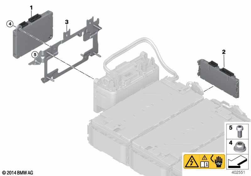 Genuine Electronics Battery Management Unit 61 27 8 686 021