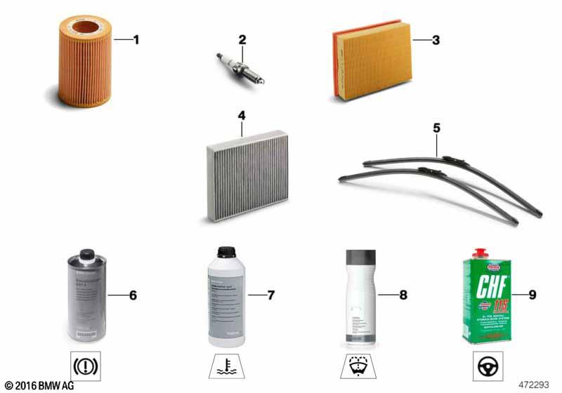 Genuine Microfilter Activated Carbon Container 64 11 9 382 886