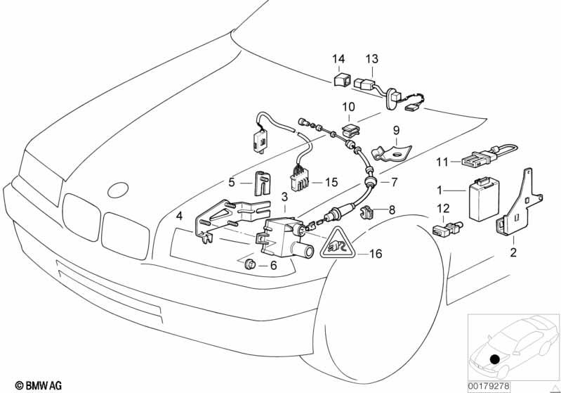 Genuine Cruise Control Actuator Module 65 71 1 378 315