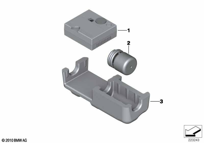 Genuine Tyre Mobility Emergency System Storage 71 10 6 792 858