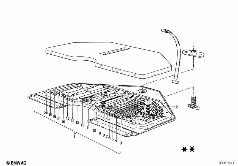 Genuine Tool Kit For Large Tool Box 71 11 1 115 329