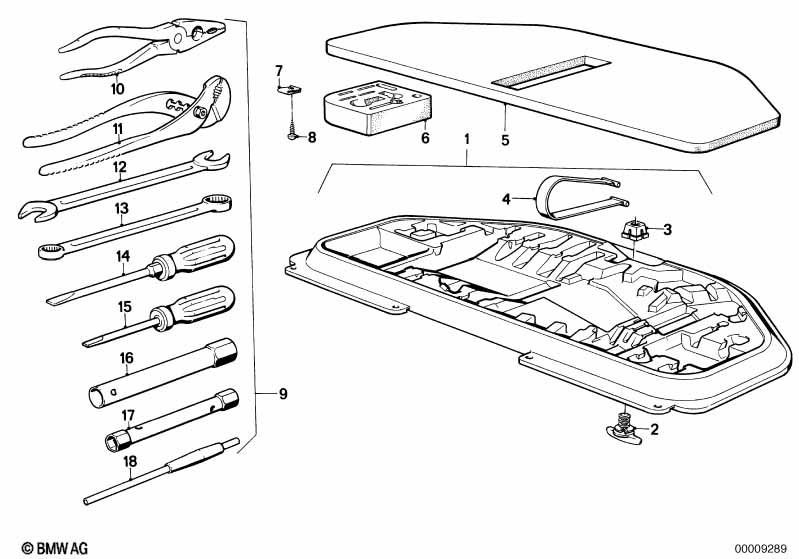 Genuine Holding Strap For Small Tool Box 71 11 1 179 443