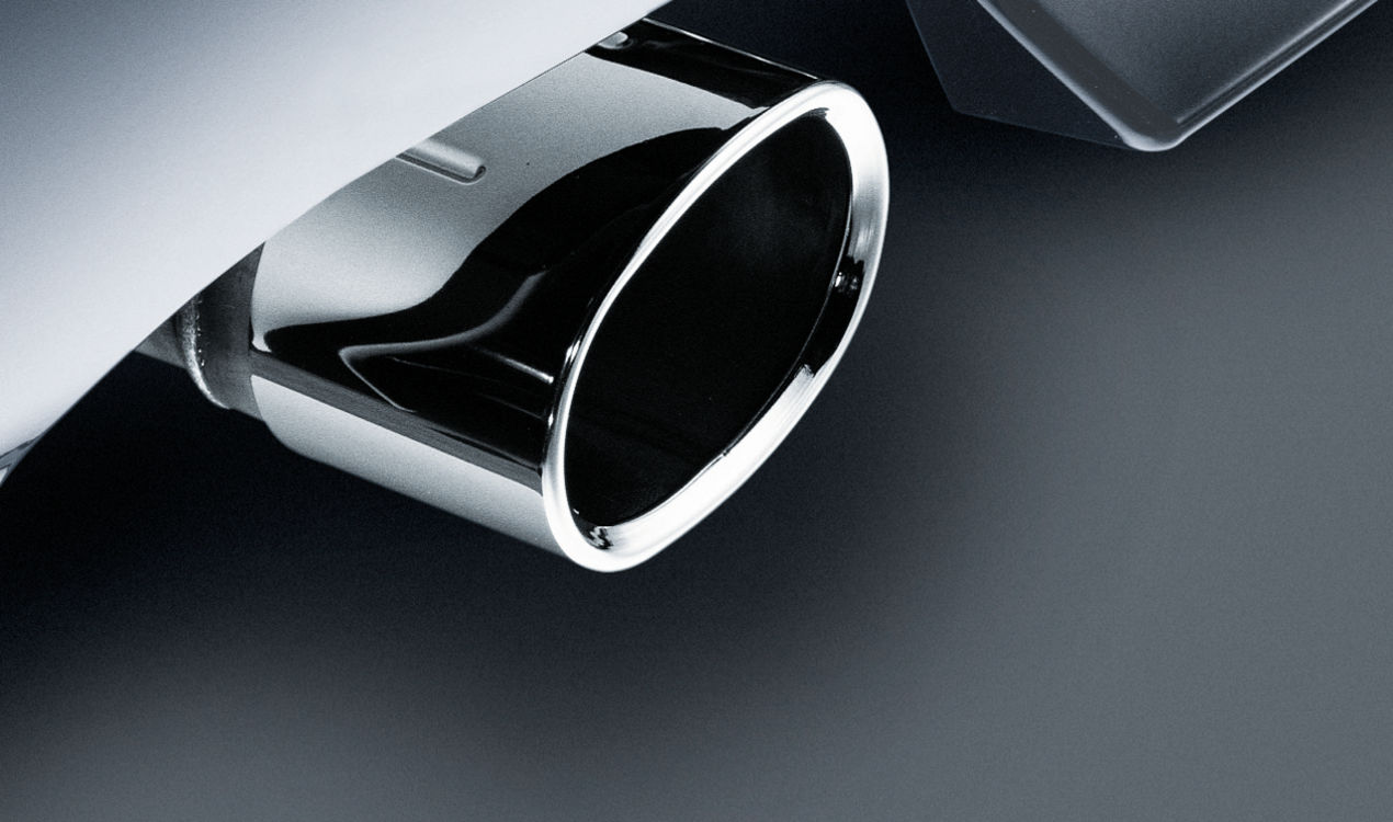 Genuine Exhaust Tailpipe Tip Cover Trim Chrome 82 12 0 405 099
