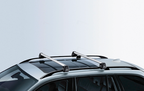 Genuine Aluminium Lockable Roof Bars Rack Holder 82 71 0 415 052