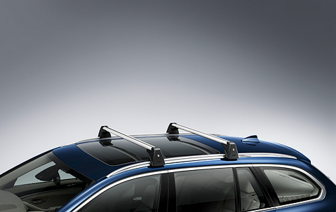 Genuine Aluminium Alu Lockable Roof Bars Rack 82 71 2 347 755