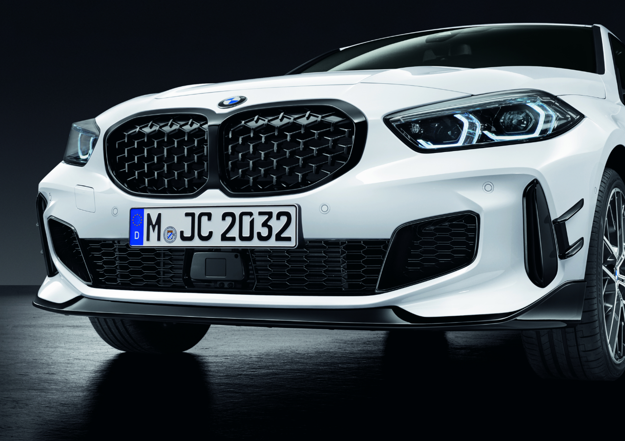 Genuine M Performance Front Splitter Attachment Black High Gloss 51 19 2 462 318