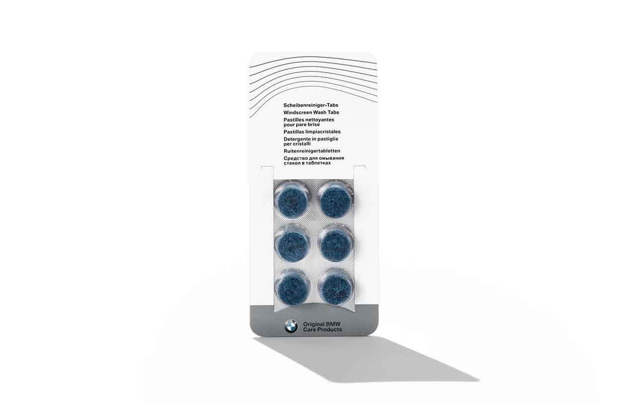 Genuine Car Windscreen Window Glass Cleaner Wash Tabs 6-Pack 83 12 2 298 202