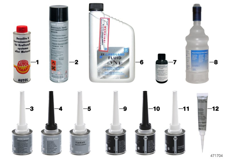 Genuine Fuel Diesel Injector Cleaner Additive Treatment 100ml 83 19 2 296 922