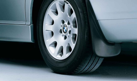 Genuine Mud Flaps Guards Set Front 82 16 9 404 697