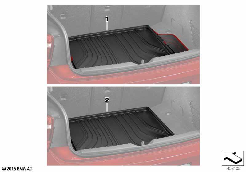 Genuine Fitted Luggage Compartment Boot Mat PHEV 51 47 2 473 481