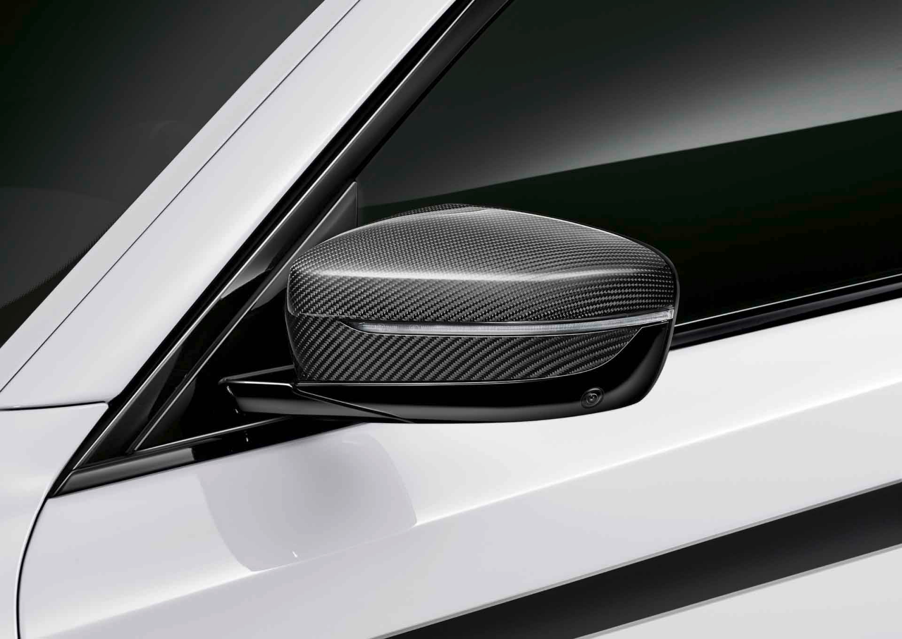 Genuine M Performance Left Exterior Mirror Cap Cover Carbon RHD 51 16 2 466 671
