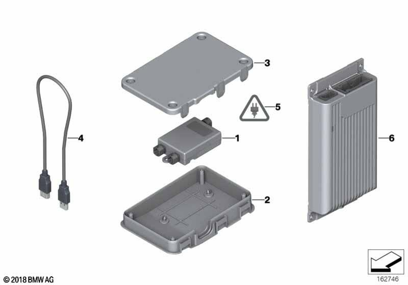 Genuine USB Audio Interface Socket Adapter Cable Lead 84 10 9 143 446