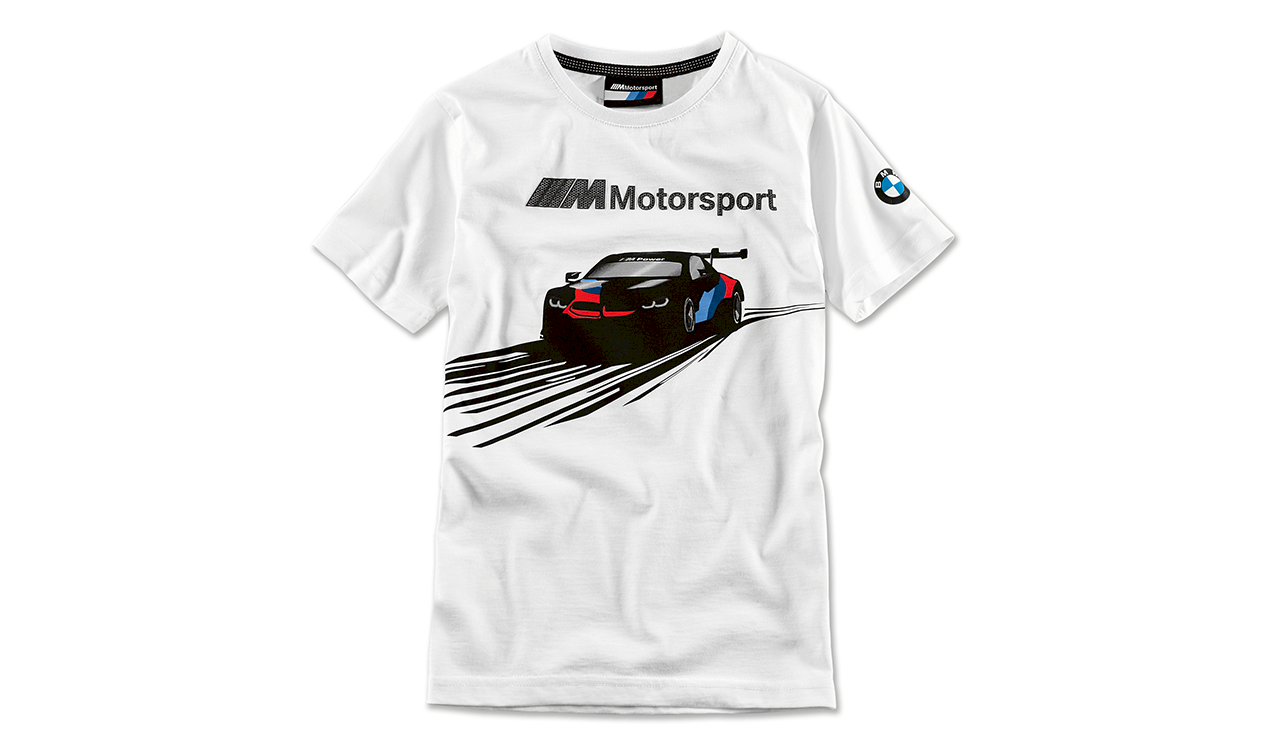Genuine Kids M Motorsport Logo Short Sleeve Crew Neck T-Shirt 