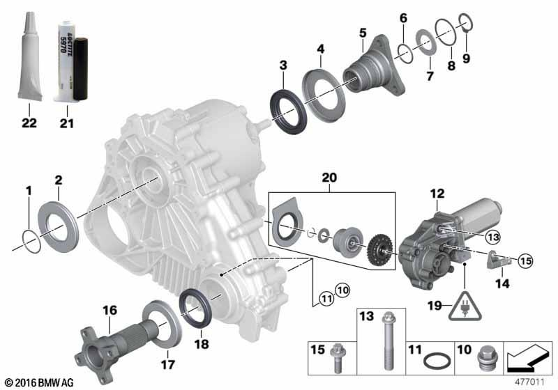 Genuine Servomotor Repair Kit Value Line 27 10 2 413 711