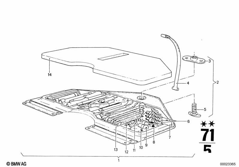 Genuine Sound Absorber 71 11 1 113 754