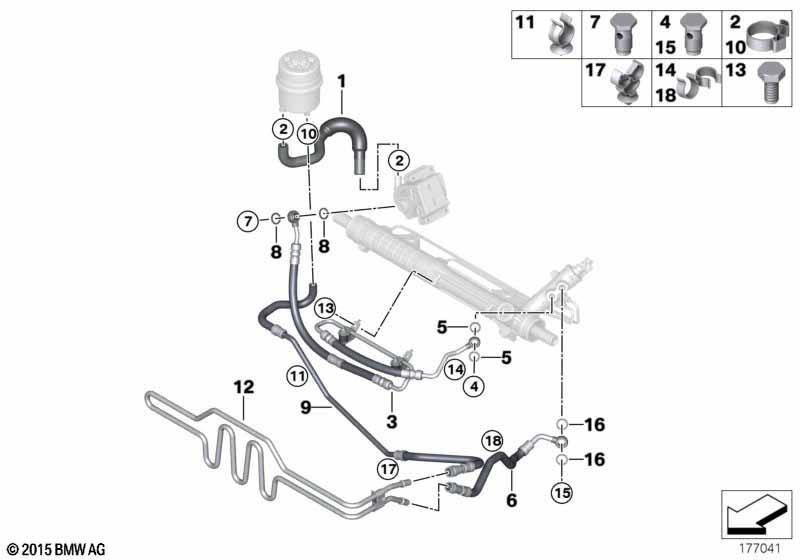 Genuine Gasket Ring A14x20-CUSN 32 41 1 093 596