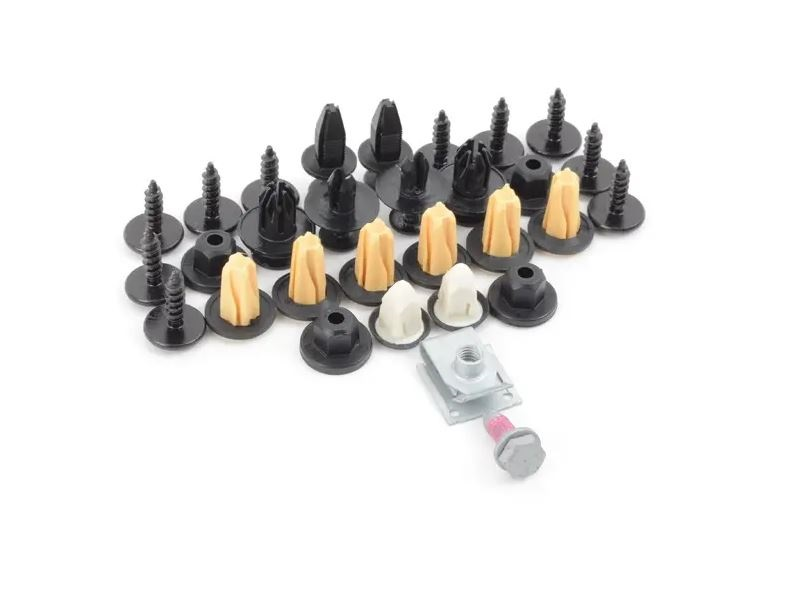 Genuine Rear Bumper Mount Parts Fitting Set 51 12 2 411 407