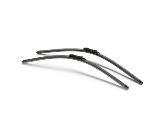 Genuine Windscreen Windshield Flat Wiper Blades Set With Logo 61 61 2 458 350
