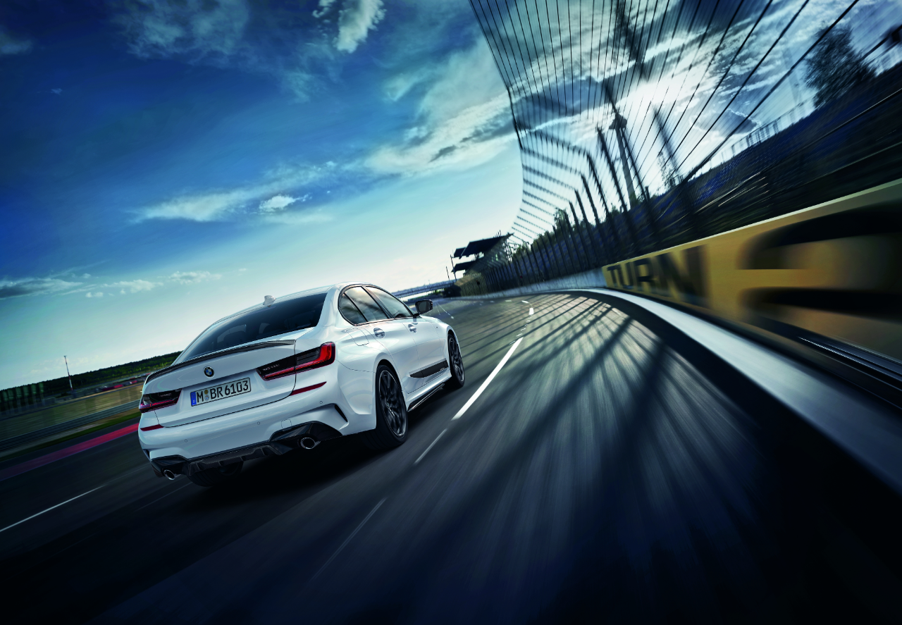 Genuine M Performance Rear Diffuser Spoiler Carbon 51 19 2 455 819