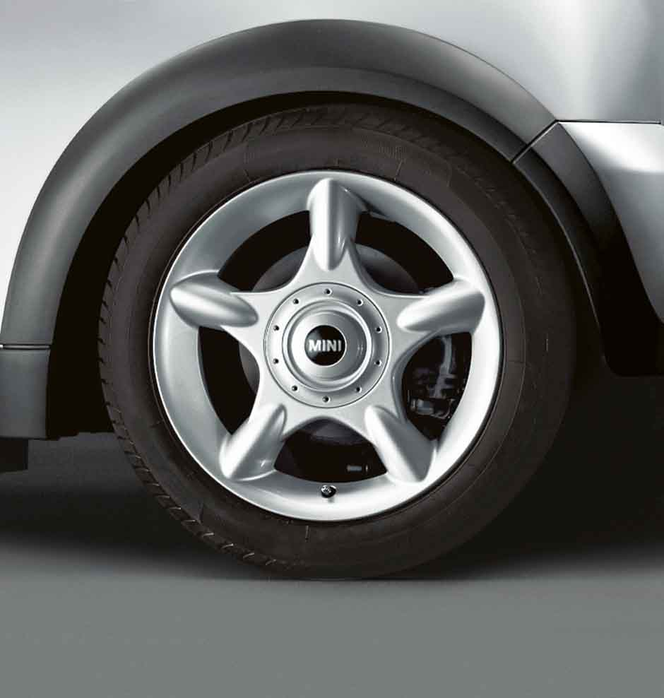 Genuine 16" Inch Light Alloy Wheel 5-Star Spoke R83 Silver 36 11 1 512 348