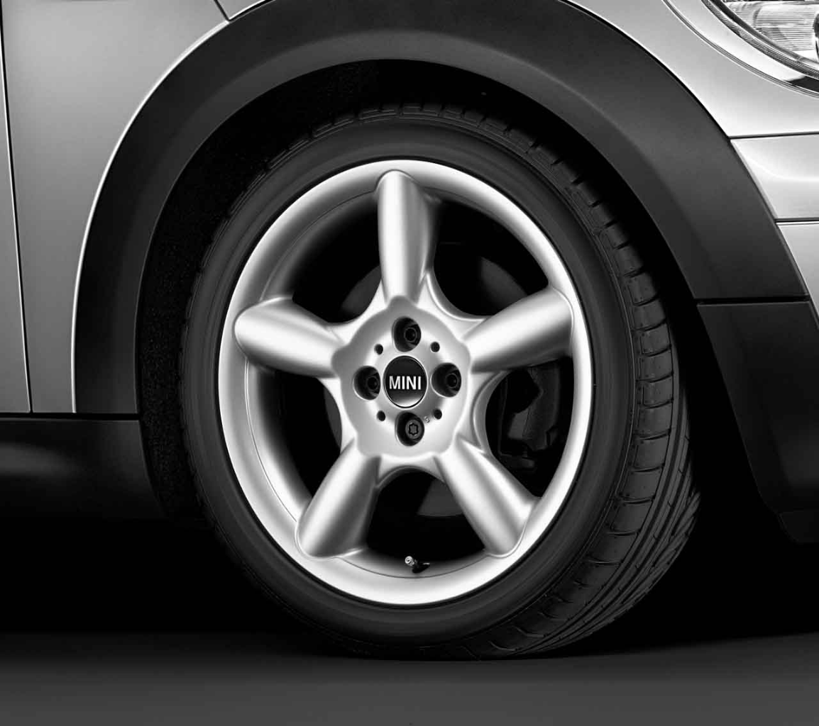 Genuine 17" Inch Alloy Wheel 5-Star Pace-Spoke R110 Silver 36 11 6 777 960