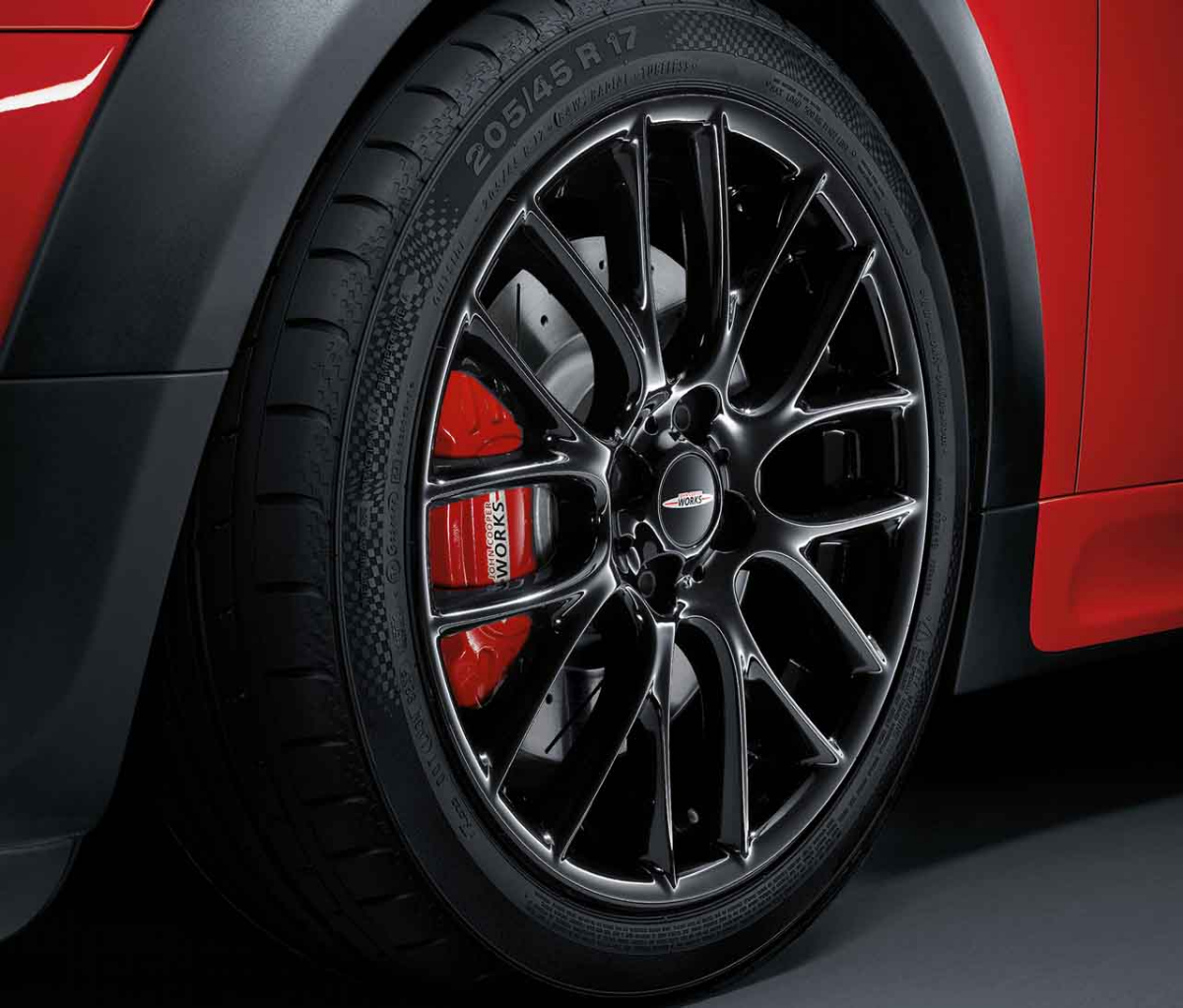 Genuine 17" JCW Alloy Wheel Cross-Spoke Challenge R112 Black 36 11 6 795 208