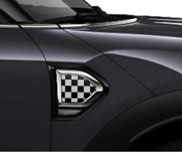 Genuine Trim Cover Set With Pad Scuttle Checkered Black/White 51 13 2 413 354