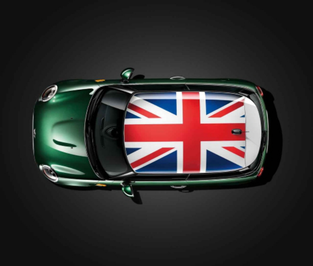 Genuine Roof Decor Sticker Decal Union Jack Design 51 14 2 354 937