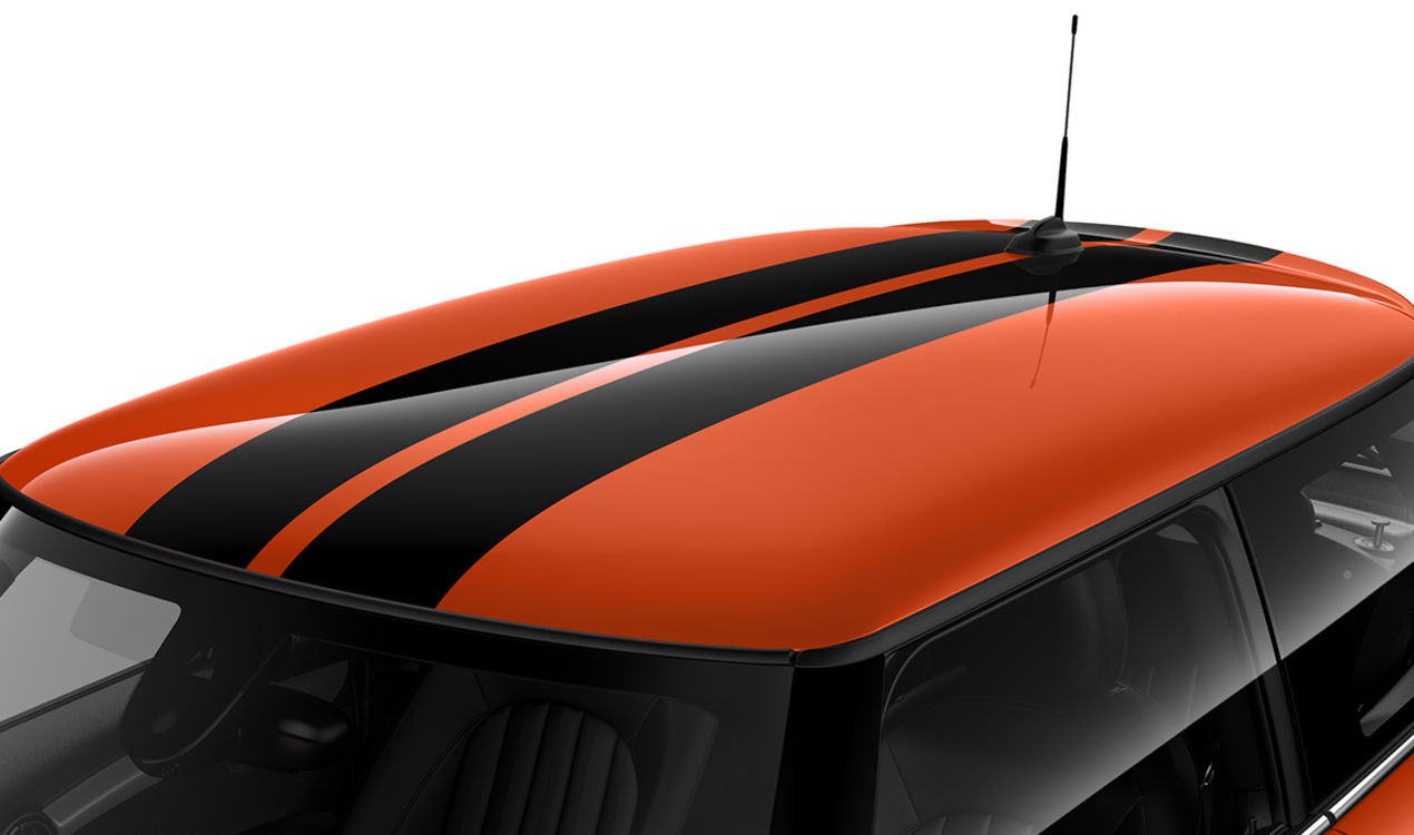 Genuine Dual Sport Roof Kit Decorative Stripes Jet Black 51 14 2 357 135