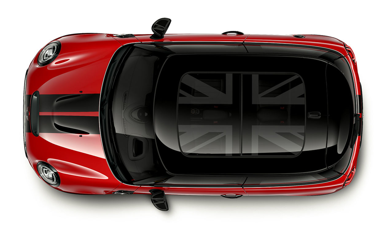 Genuine Standard Graphic Glass Roof Cover Decoration Night Jack 51 14 2 459 034