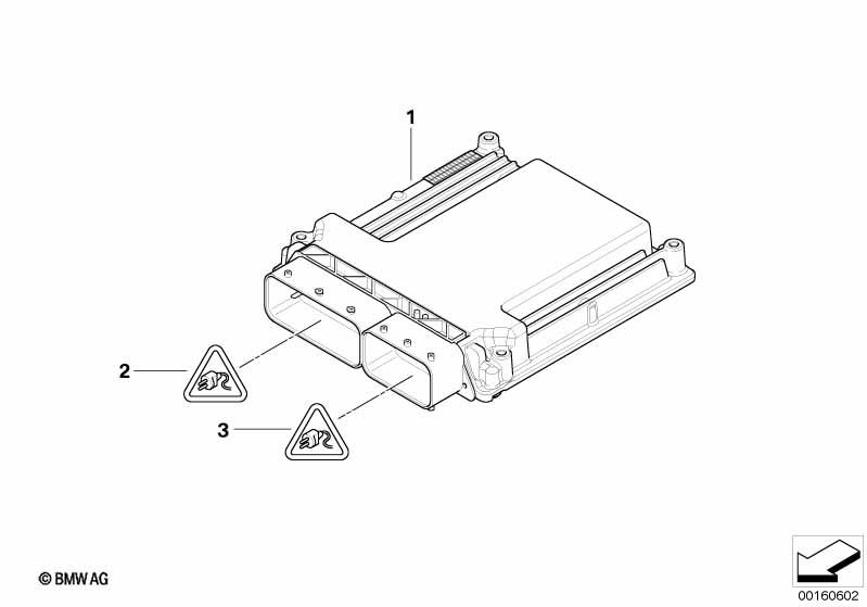 Genuine Basic Control Unit DME MV1746 12 14 8 619 738