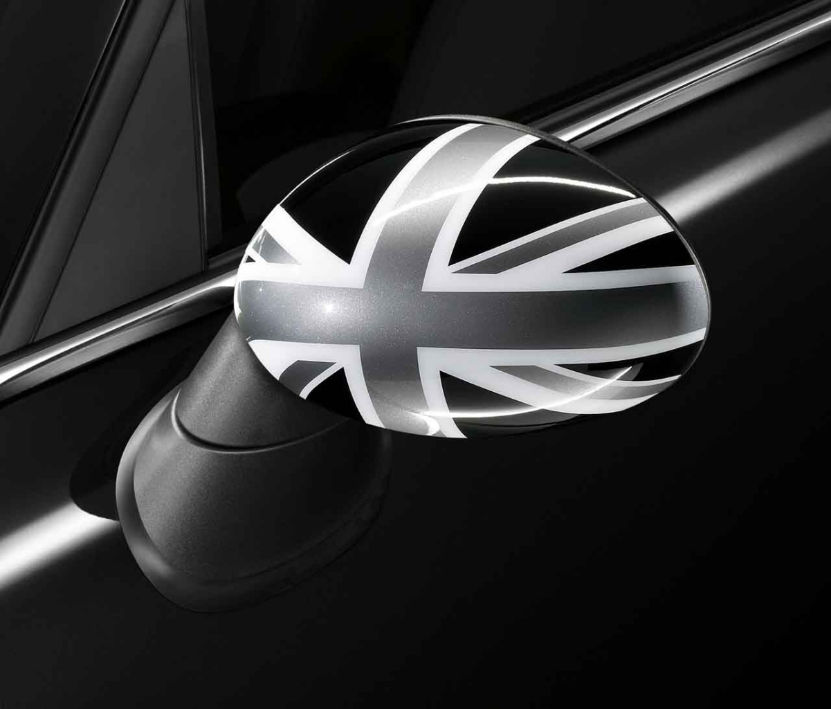 Genuine Left Wing Mirror Cover Cap Black Jack UK British Flag 51 16 2 147 671