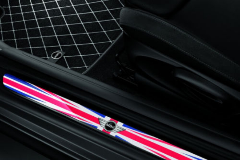 Genuine LED Door Entry Sill Cover Strip Union Jack Design 51 47 2 357 730