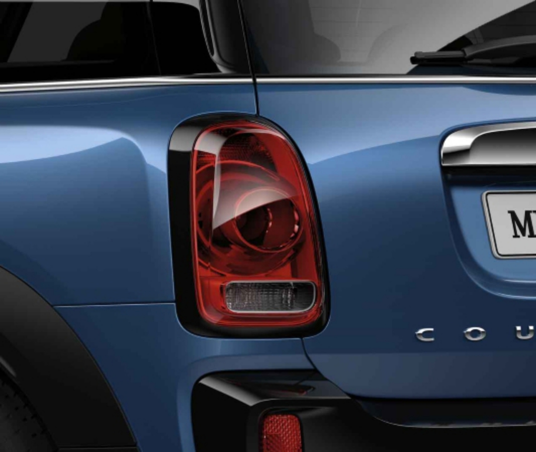 Genuine JCW Trim Ring Tail Light Lamp Black Right O/S Driver 51 71 2 414 990