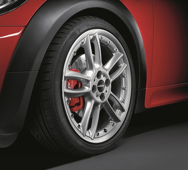 Genuine 18" JCW Alloy Wheel Double-Spoke Composite R109 Silver 36 11 6 777 357