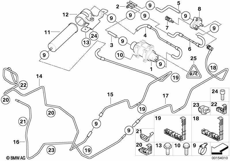 Genuine Fuel Filter/Diesel Pump Inlet Pipe/Hose