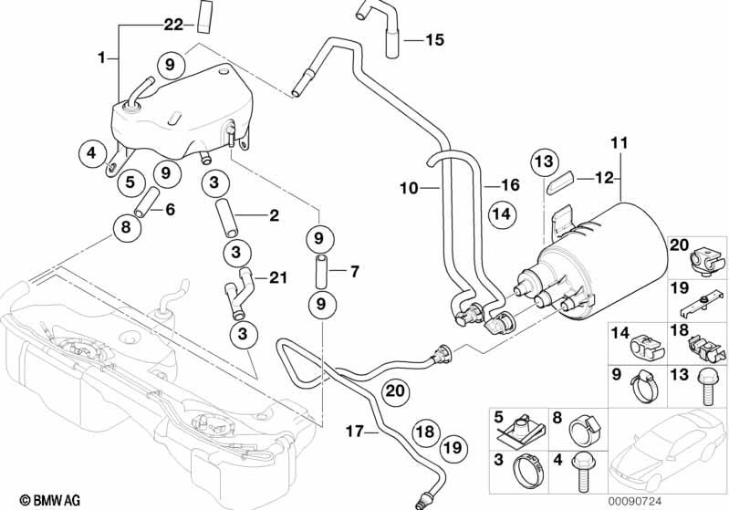 Genuine Scavenge Line Rear